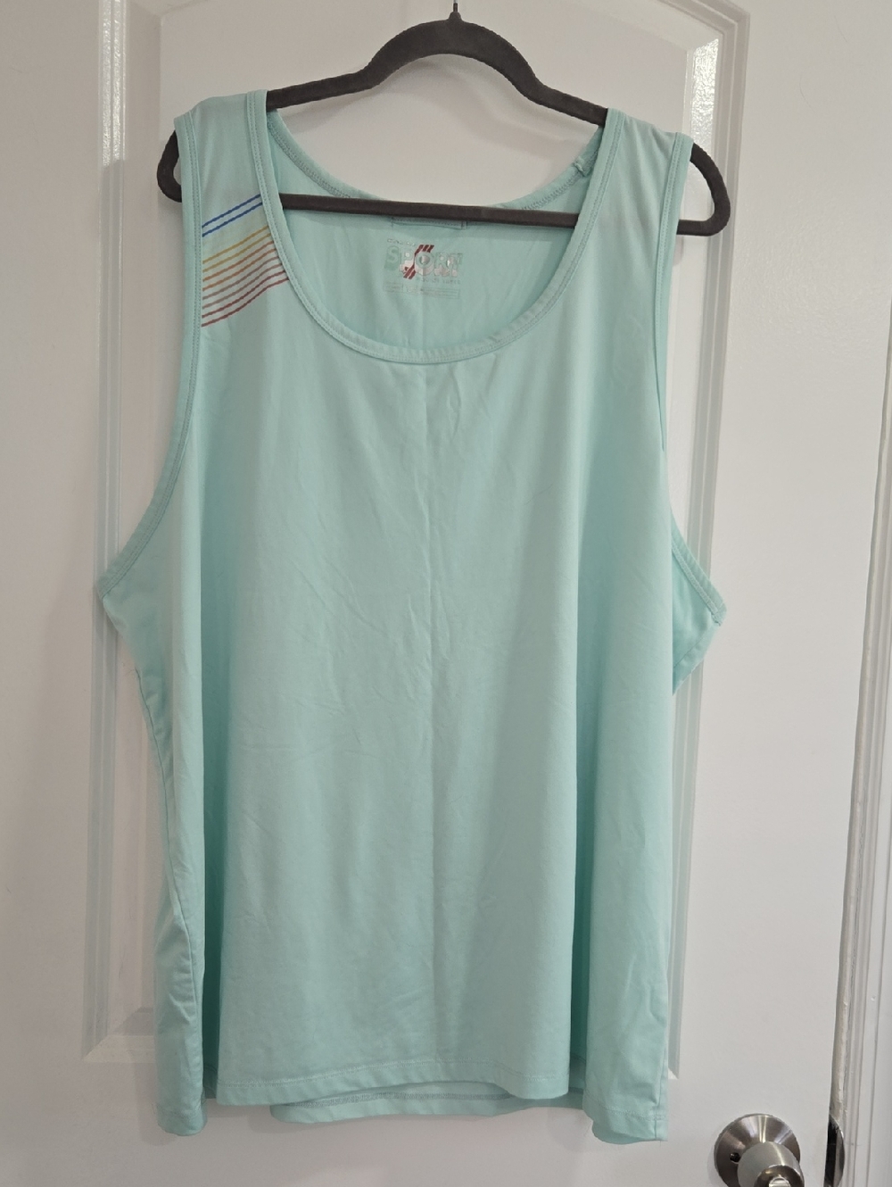 Marine Layer Air Tank Men’s 2XL Light Blue Sleeveless Soft Tank Top